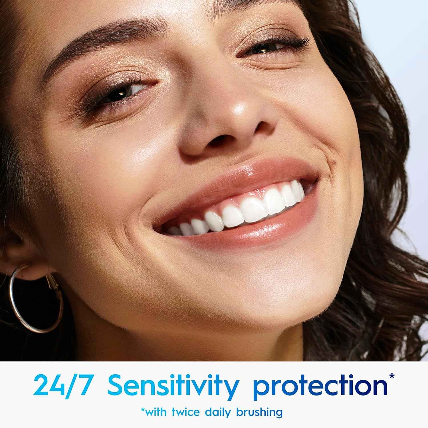 Crest 3DWhite Advanced Whitening Sensitivity Relief Toothpaste, Soft Mint, 3.3 oz, Pack of 2