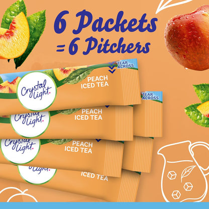 Crystal_Light_Drink_Mix,_72_Pitcher_Packets,_for_Flavorful_Hydration_and_Shareable_Refreshment,_Artificially_Flavored_Peach_Iced_Tea,_Made_with_Black_Tea,_1.5_oz_each