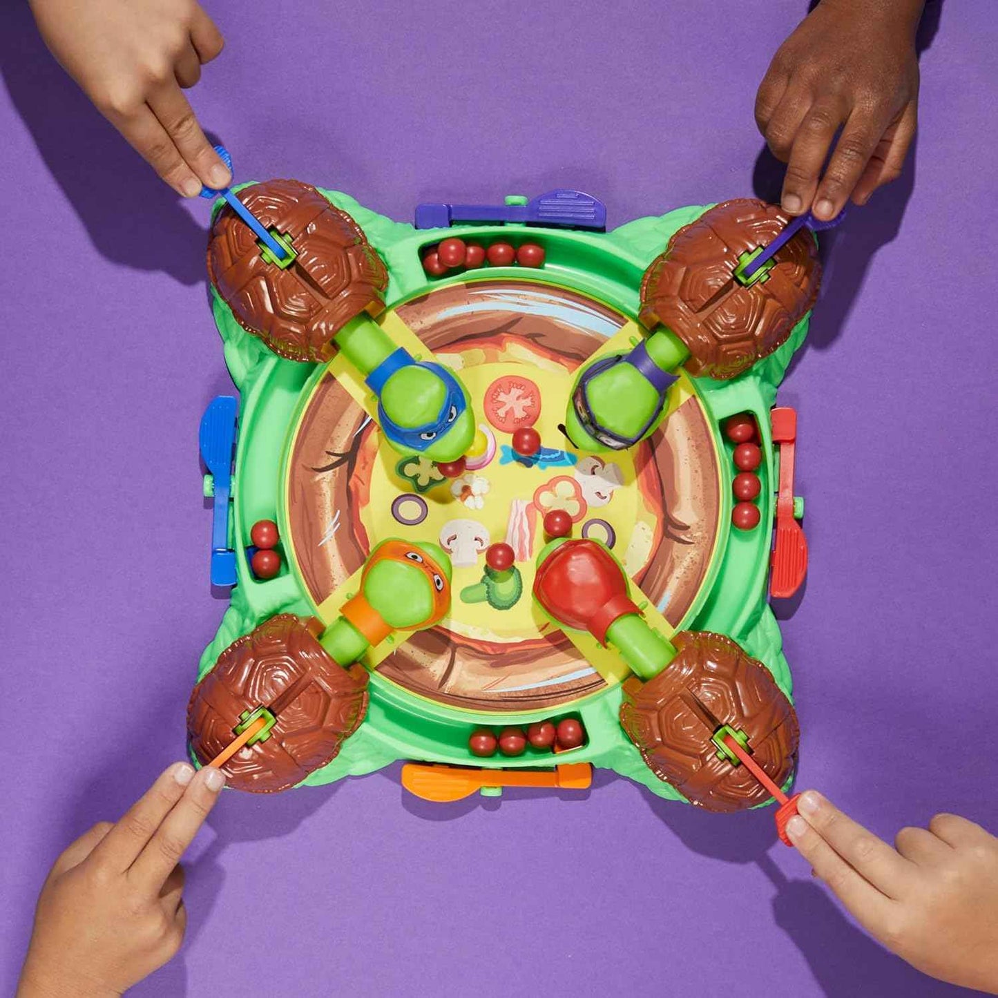 Hungry Hungry Hippos: Teenage Mutant Ninja Turtles Edition Game | Ages 4 and Up | 2 to 4 Players | Kids Board Games | Gifts for Preschoolers | Easter Gifts for Boys and Girls (Amazon Exclusive)