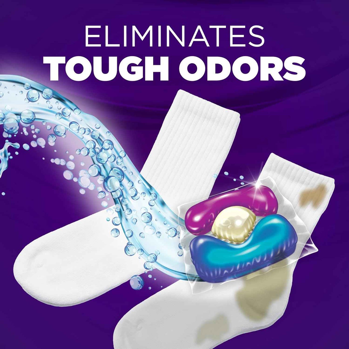 Arm & Hammer Plus OxiClean With Odor Blasters Laundry Detergent 5-IN-1 Power Paks