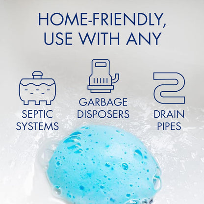 Glisten_Garbage_Disposer_Cleaner_and_Freshener_with_Foaming_Action,_Helps_Remove_Buildup_in_Drains,_Lemon_Scent,_Made_in_the_USA,_16_Packets