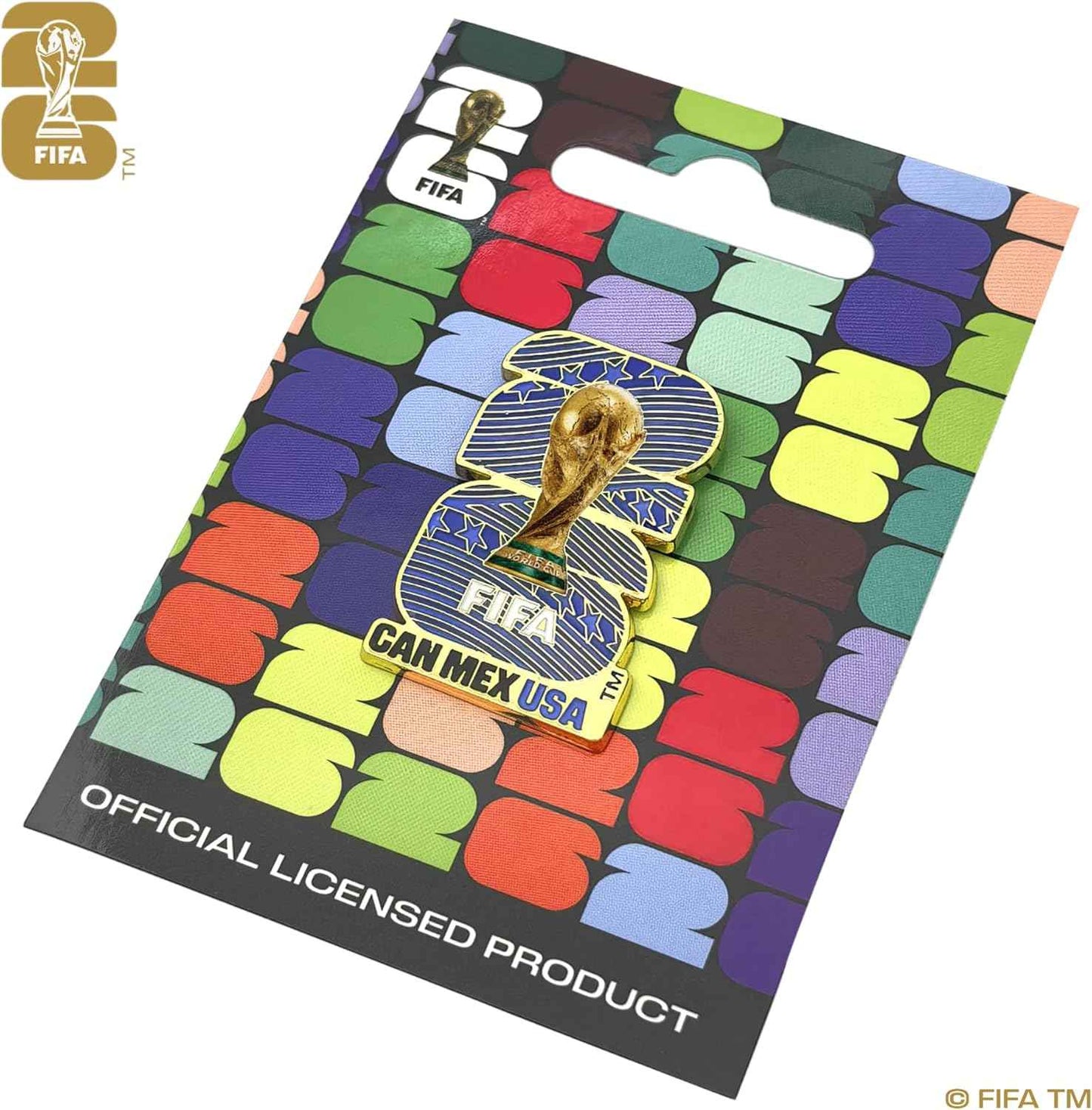 Official FIFA World Cup 2026 Edition Specialty Pins - Historical - Timeless Collectors Item - Premium Weighted Zinc Alloy
