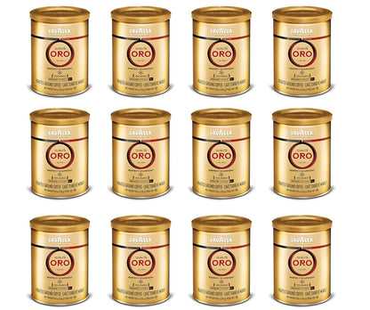 Lavazza Qualità Oro Ground Coffee, Medium Roast, 100% Arabica