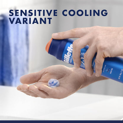 Gillette_PRO_Shaving_Gel_For_Men_Cools_To_Soothe_Skin_And_Hydrates_Facial_Hair,_TWIN_PACK_-_Total_14oz,_ProGlide_Sensitive_2_in_1_Shave_Gel