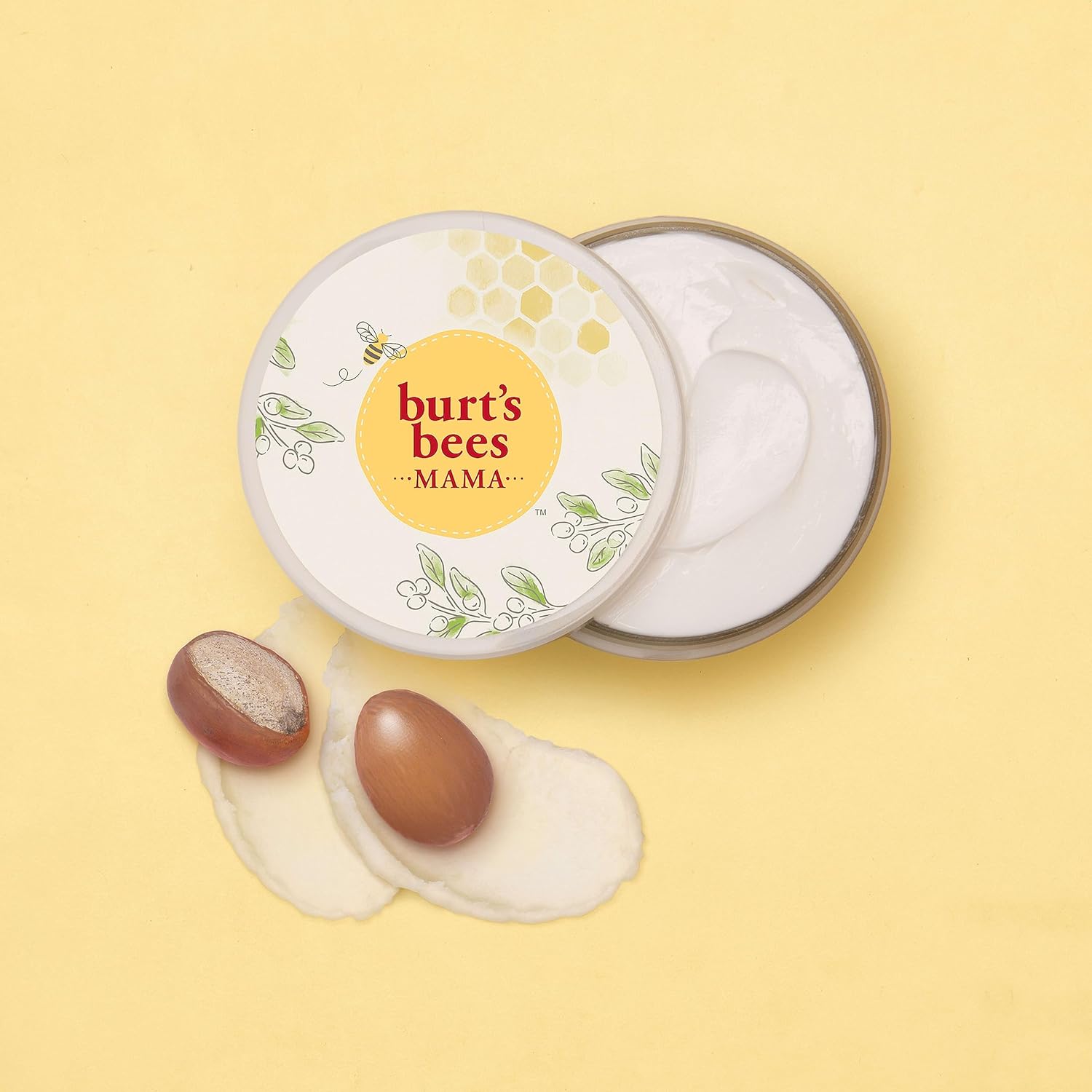 Burt's_Bees_Mama_Belly_Butter_Stretch_Mark_Cream_for_Pregnancy_Massages_Body_&_Reduces_Scar_Appearance,_Prenatal_&_Postnatal_Tummy_Skin_Care,_Shea_Butter_&_Vitamin_E_Rich_Formula,_6.5_Oz_Tub
