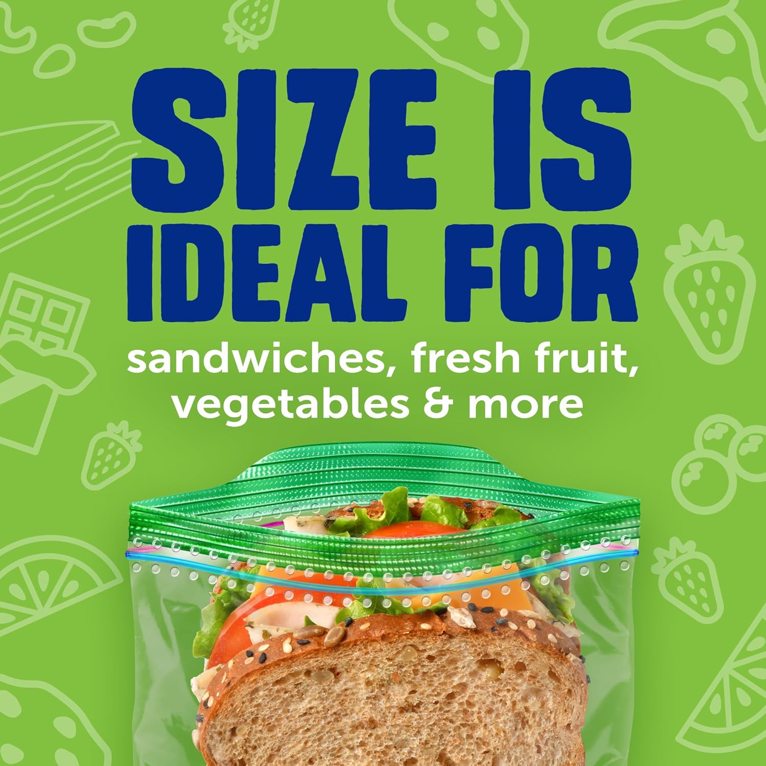 Ziploc_Sandwich_Bags,_Pack_of_150,_16.5_cm_x_14.9_cm