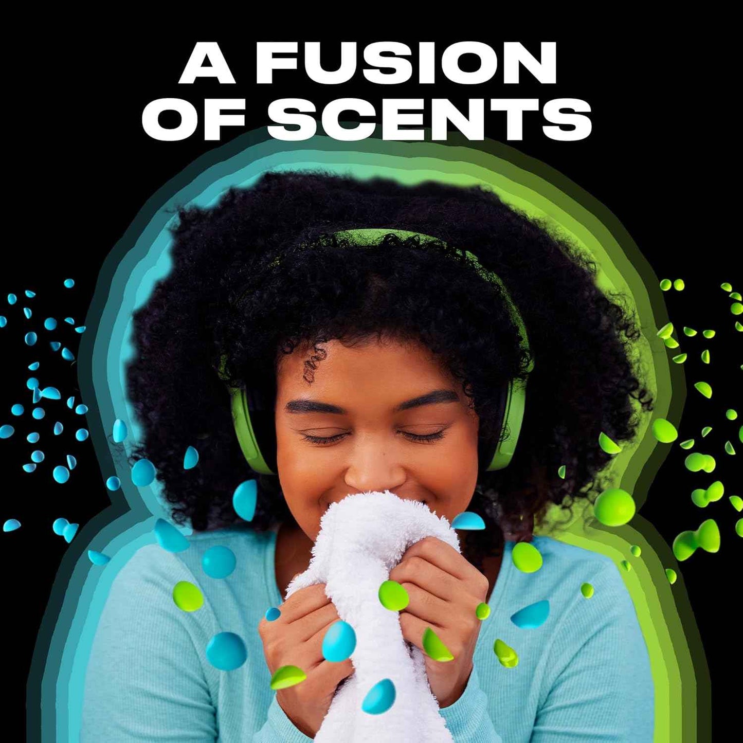 Downy Unstopables Fusions Scent Duos Laundry Scent Booster Beads, Twilight and Jasmine Scent, 24hr non-stop freshness with 2 in 1 dual scent laundry scent beads