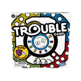 Hasbro Gaming Trouble Board Game, Includes Bonus Power Die and Shield, Family Game for 2-4 Players, Ages 5 and Up (Amazon Exclusive)