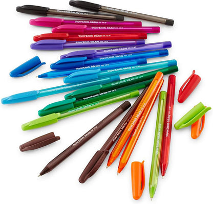 Paper_Mate_InkJoy_100ST_Ballpoint_Pens,_Medium_Point_(1.0mm),_Assorted,_18_Count