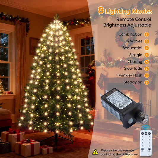 Christmas_Tree_Lights_Christmas_Lights_Outdoor_Indoor_WarmWhite_400Led_10_Lines_with_8_Light_Modes,_Timer_and_Remote_Control,_Fairy_String_Lights_for_Wedding_Home_Party_6Ft-9Ft_Xmas_Tree_Decorations