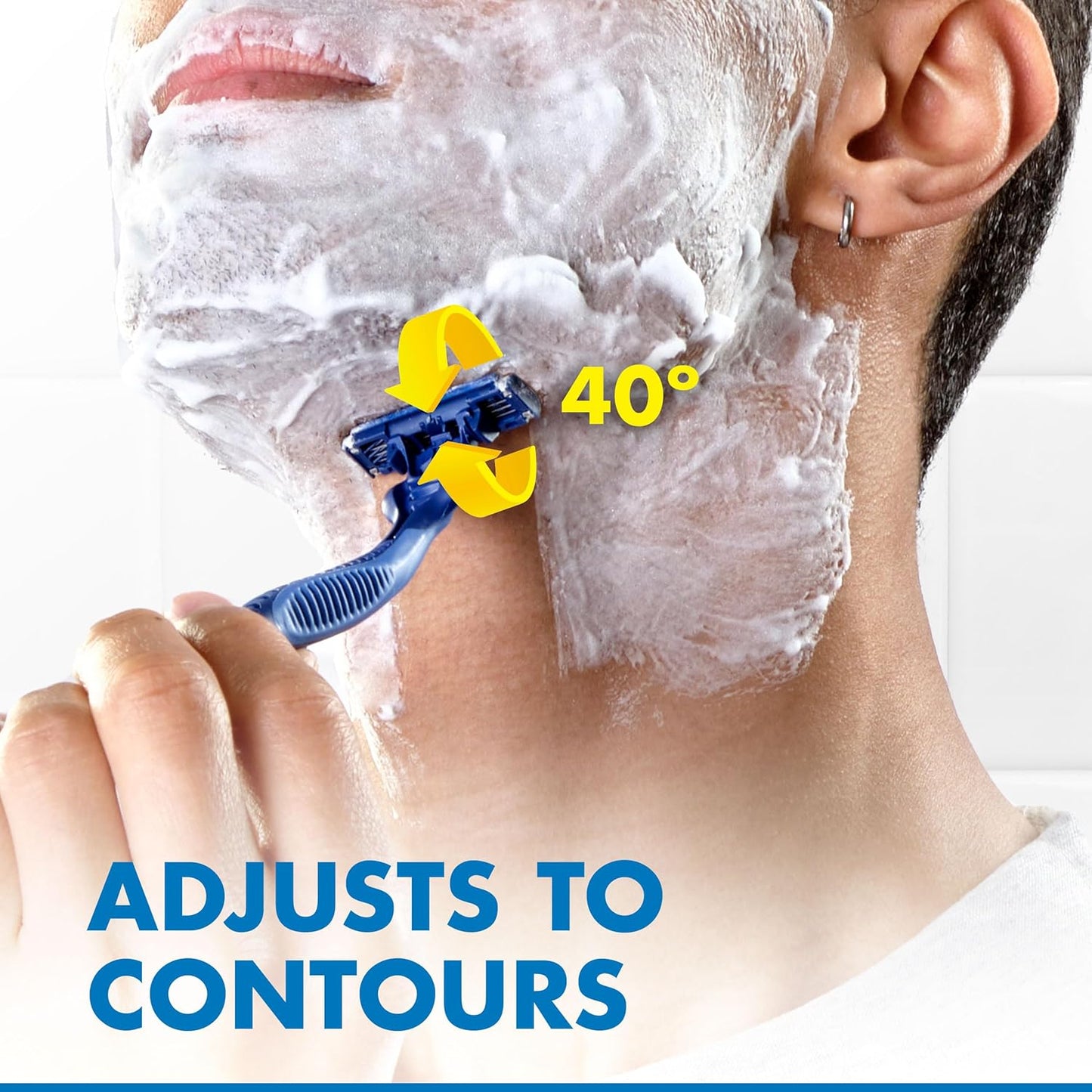 Gillette_Sensor3_Comfort_Men's_Disposable_Razors,_12_Razors