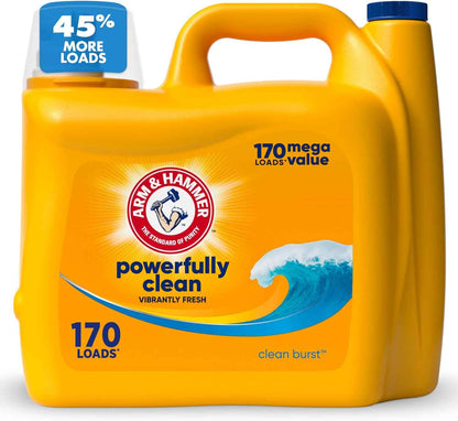 ARM & HAMMER Liquid Laundry Detergent, Clean Burst Fresh