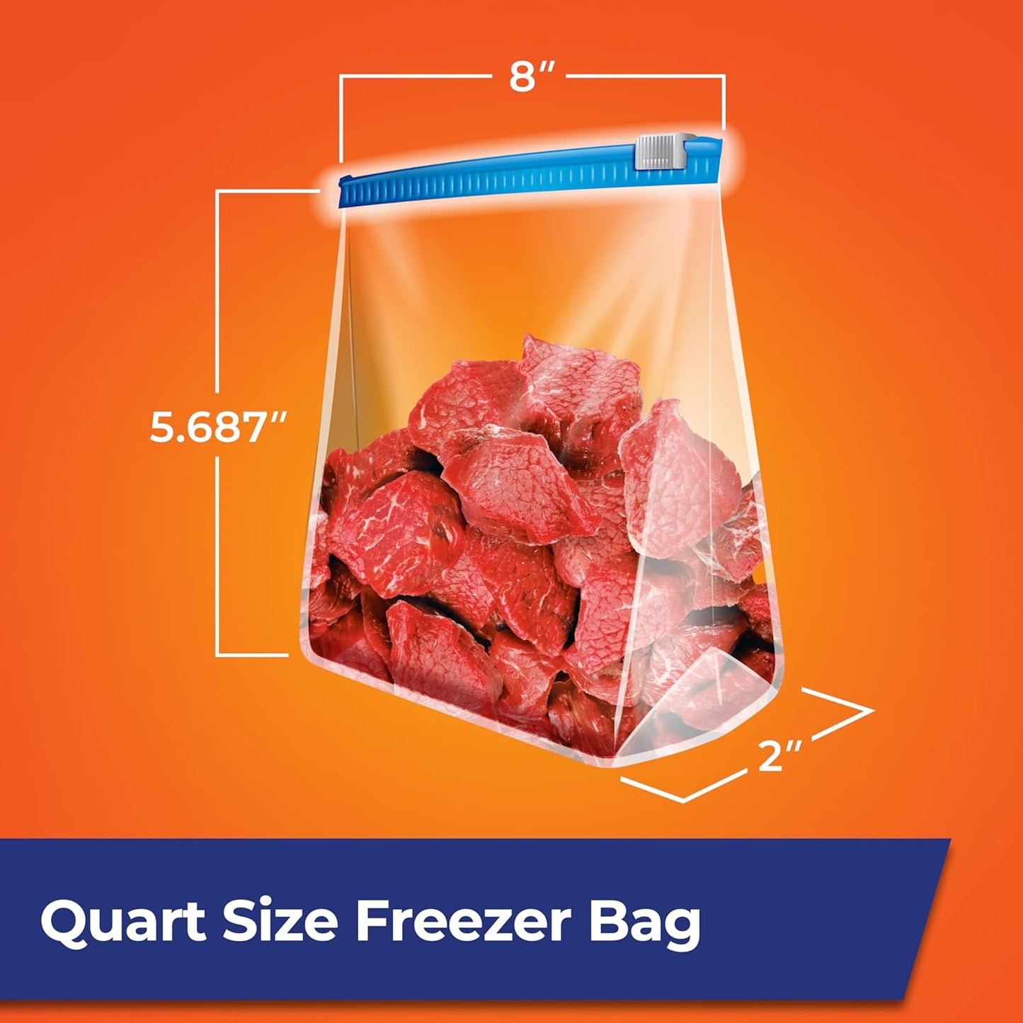 Hefty_Slider_Quart_Freezer_Bags,_74_Count,_Quart_Slider_Bags_for_Freezer,_Holds_Individual_Leftovers,_Sliced_Fruits_and_Veggies,_and_More,_Writable_Label,_Secure_Zip_and_Click_Closure