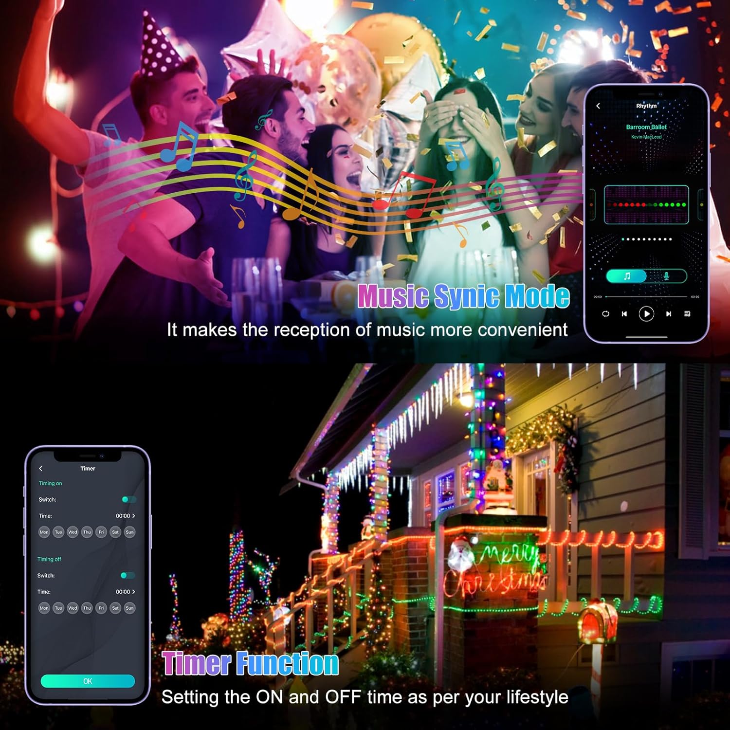 Fairy_Lights_66FT/20M,_[APP_&_Remote_Control]_200_LEDs_RGB_Smart_IC_Multicolor_String_Lights_Indoor,_Music/Voice_Sync_Color_Changing,_IP65_Waterproof_String_Lights_for_Bedroom,_Party,_DIY
