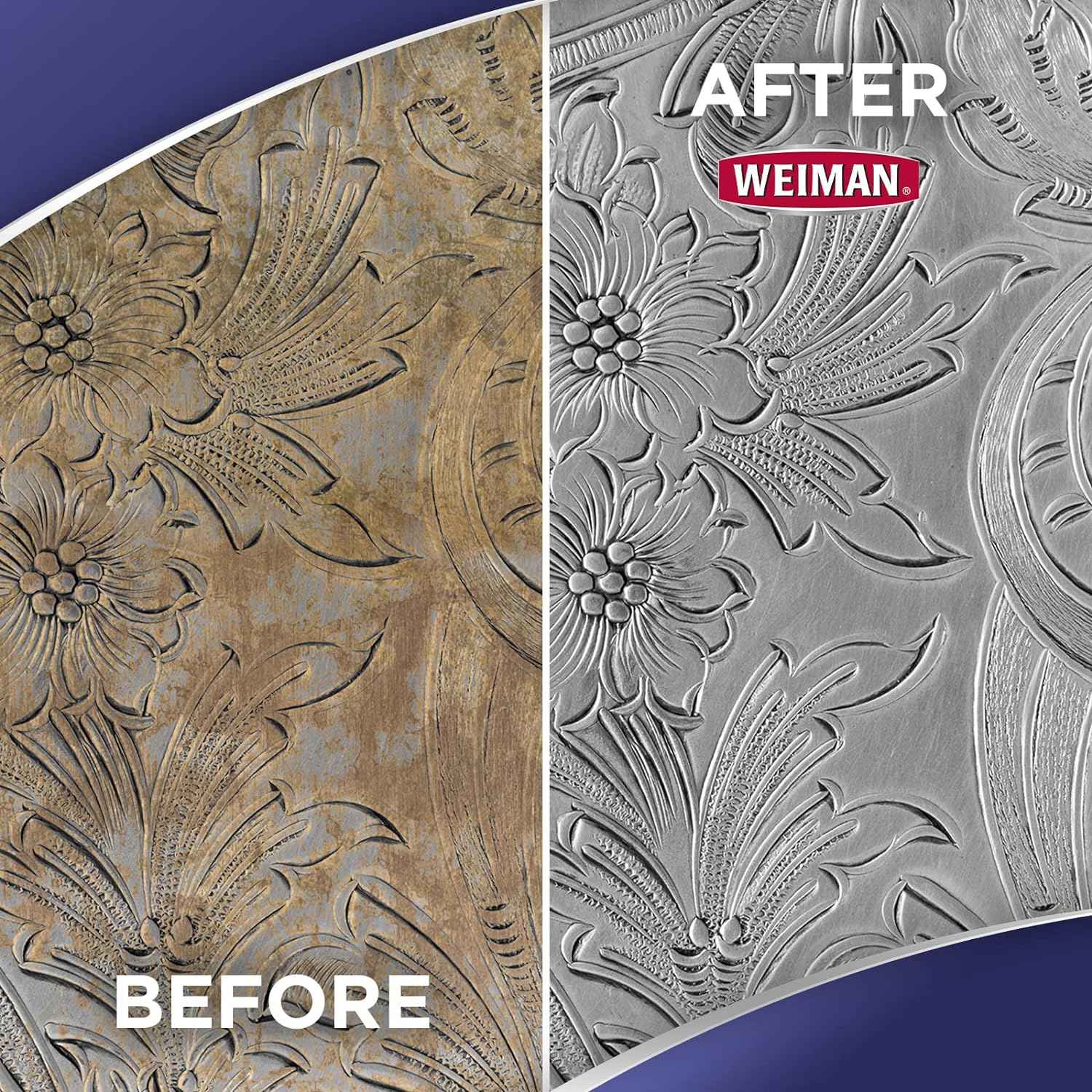 Weiman Jewelry Polish Cleaner, Tarnish Remover Wipes - Use on Silver Jewelry Antique Silver Gold Brass Copper and Aluminum
