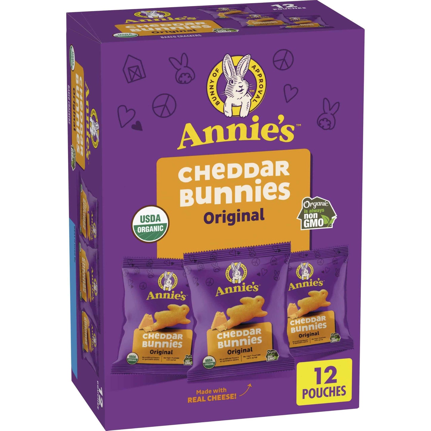 Annie's Organic Bunny Grahams Snacks, Neapolitan, 7.5 oz - Easter Day