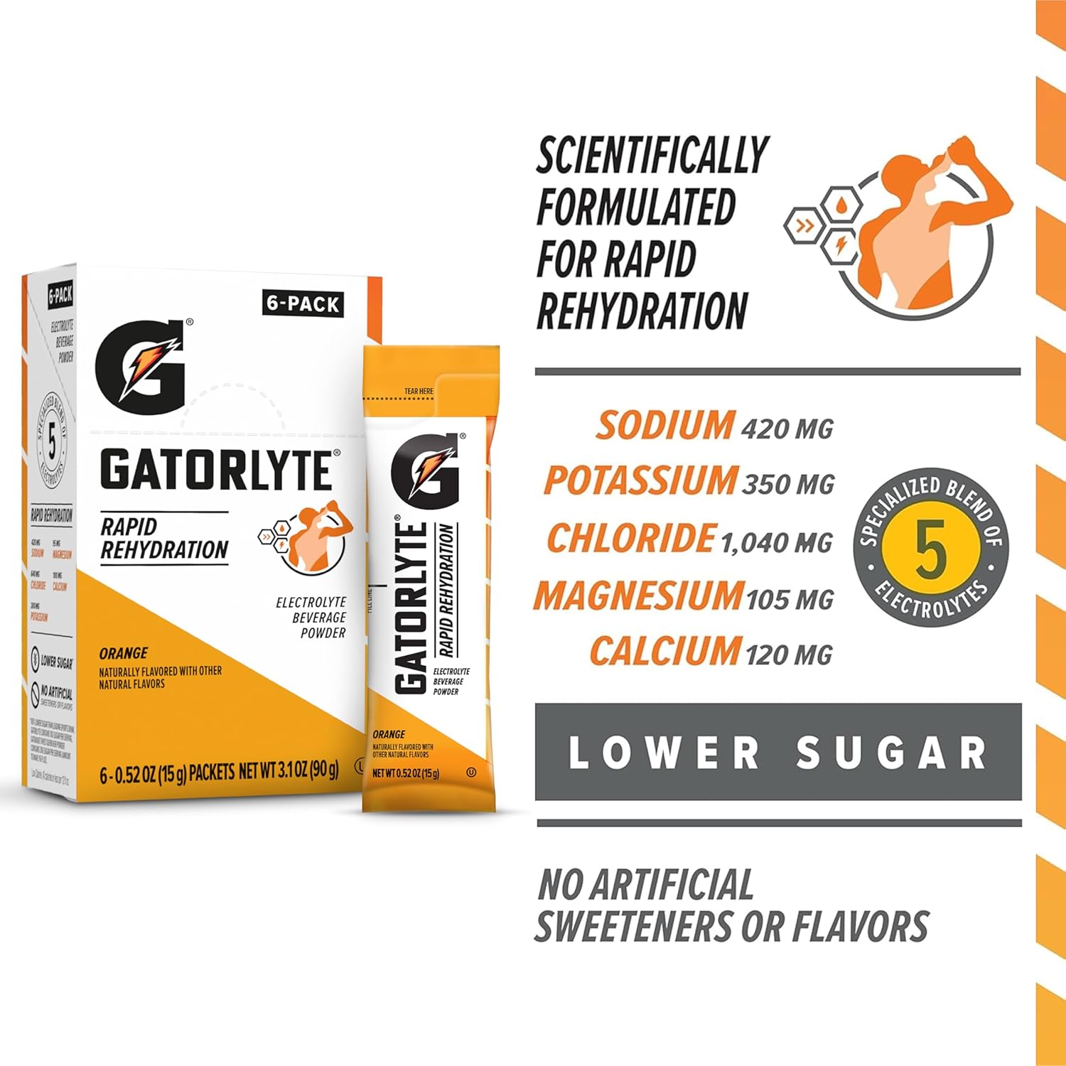 Gatorlyte_Rapid_Rehydration_Electrolyte_Beverage,_Variety_Pack,_Lower_Sugar,_Specialized_Blend_of_5_Electrolytes,_No_Artificial_Sweeteners_or_Flavors,_18_pack,_1_pack_mixes_with_16.9oz_(500ml)_water