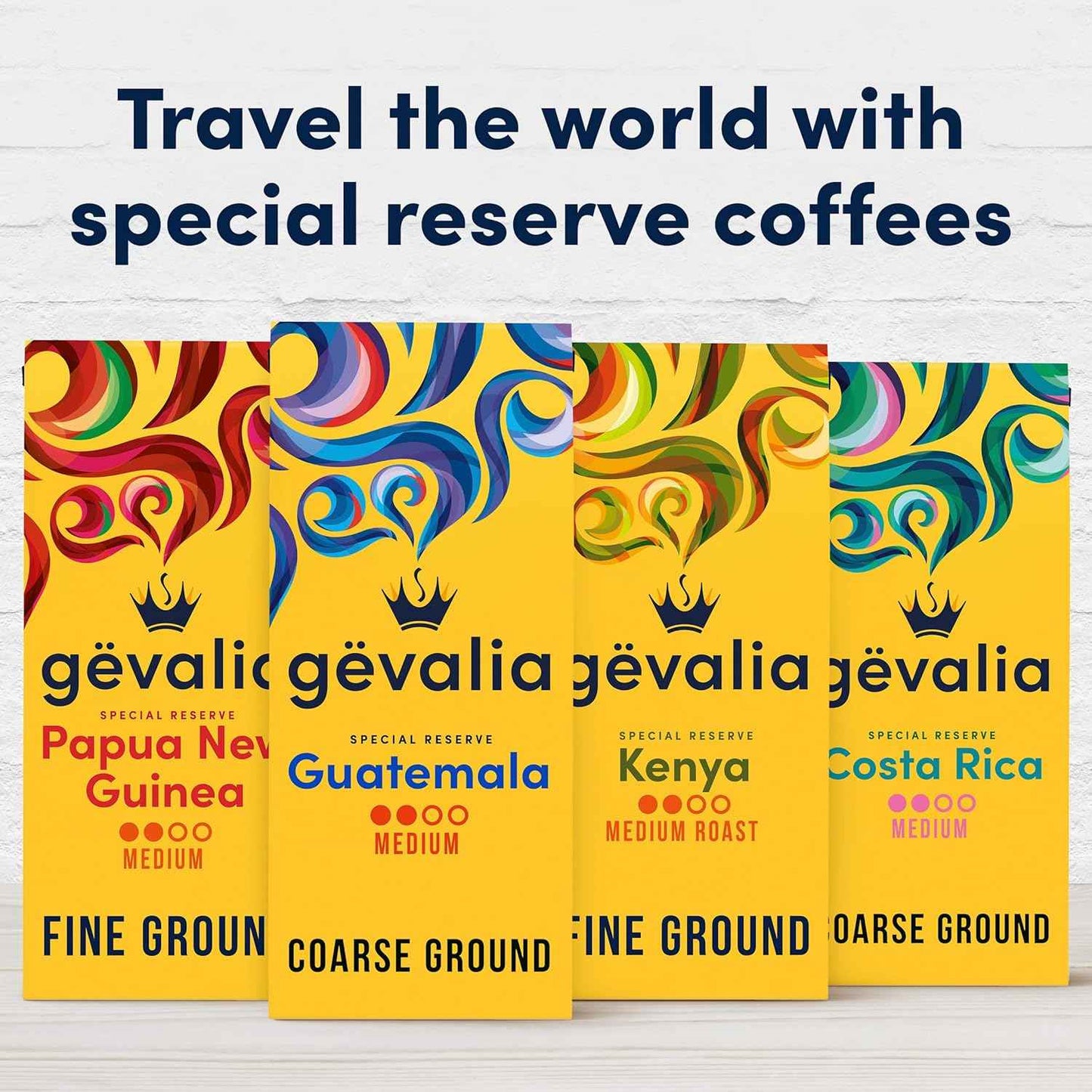Gevalia Special Reserve Single Origin Medium Roast Coarse Ground Coffee