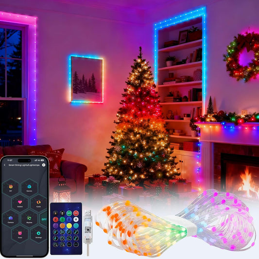 Smart_Fairy_String_Lights,_33Ft_DIY_Twinkle_Lights_USB_Port,_Multicolor_Warm_White,_App/Remote_Control,_12_Modes_&Music_Sync_for_Bedroom,Party,_Halloween,_Indoor_Christmas_Tree_Decor