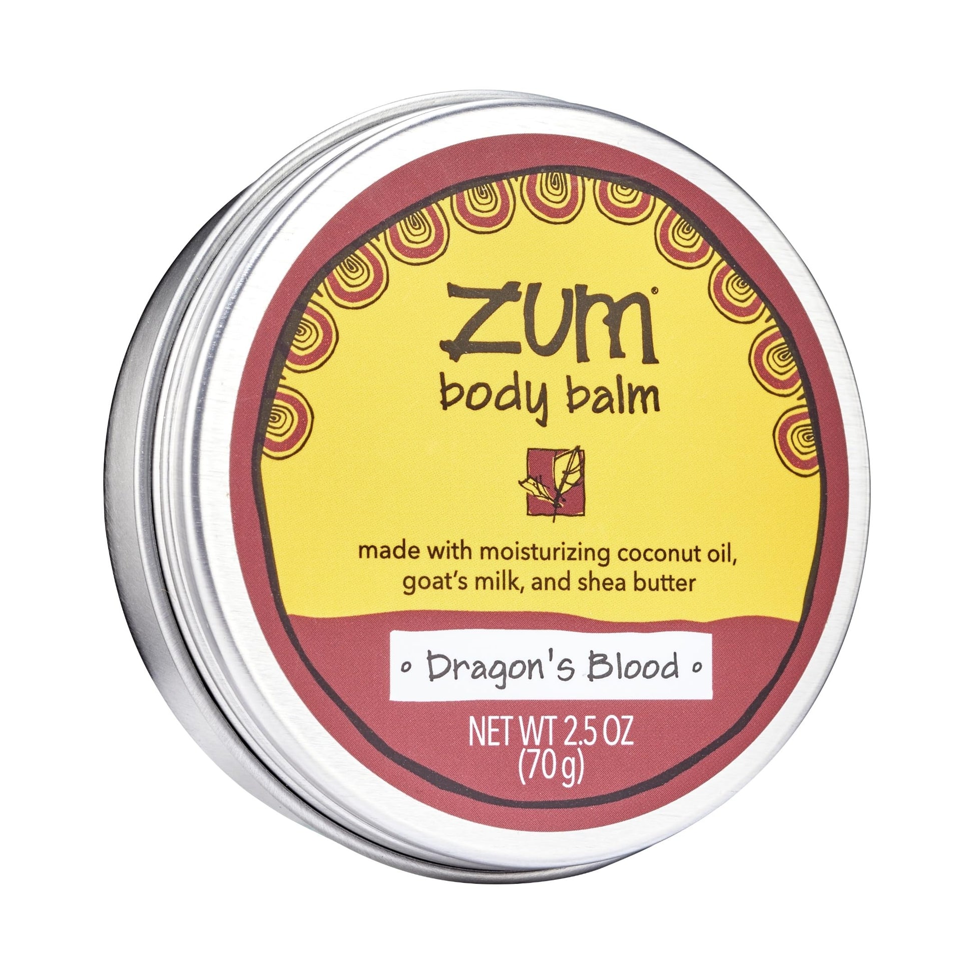 Zum Indigo Wild Body Balm - Body Moisturizer for Women &amp;amp; Men - Includes Goat&amp;#39;s Milk, Shea Butter &amp;amp; More - Natural Skin Moisturizer - Dragon&amp;#39;s Blood - 2.5 oz