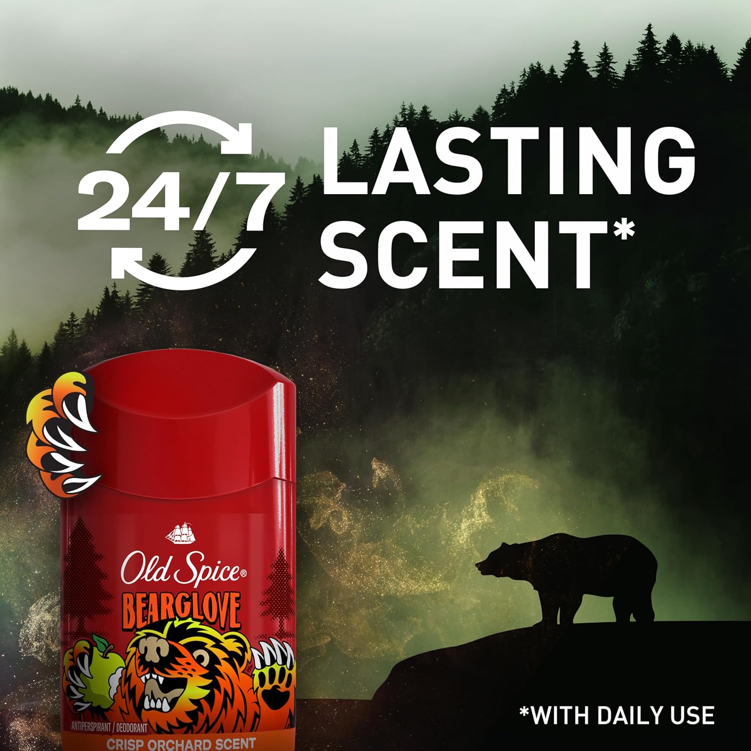Old_Spice_Aluminum_Free_Deodorant_for_Men,_24/7_Odor_Protection,_24/7_Freshness_&_Lasting_Scent,_Goes_on_Clear,_Bearglove_with_Crisp_Orchard_Scent,_2.6_oz