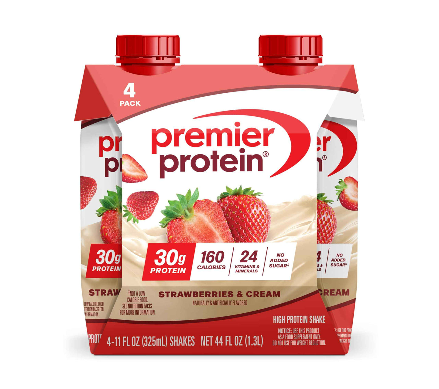 Premier Protein Shake, 30g Protein, No Added Sugar, 24 Vitamins & Minerals to Support Immune Health, Gluten-Free, 11 fl oz