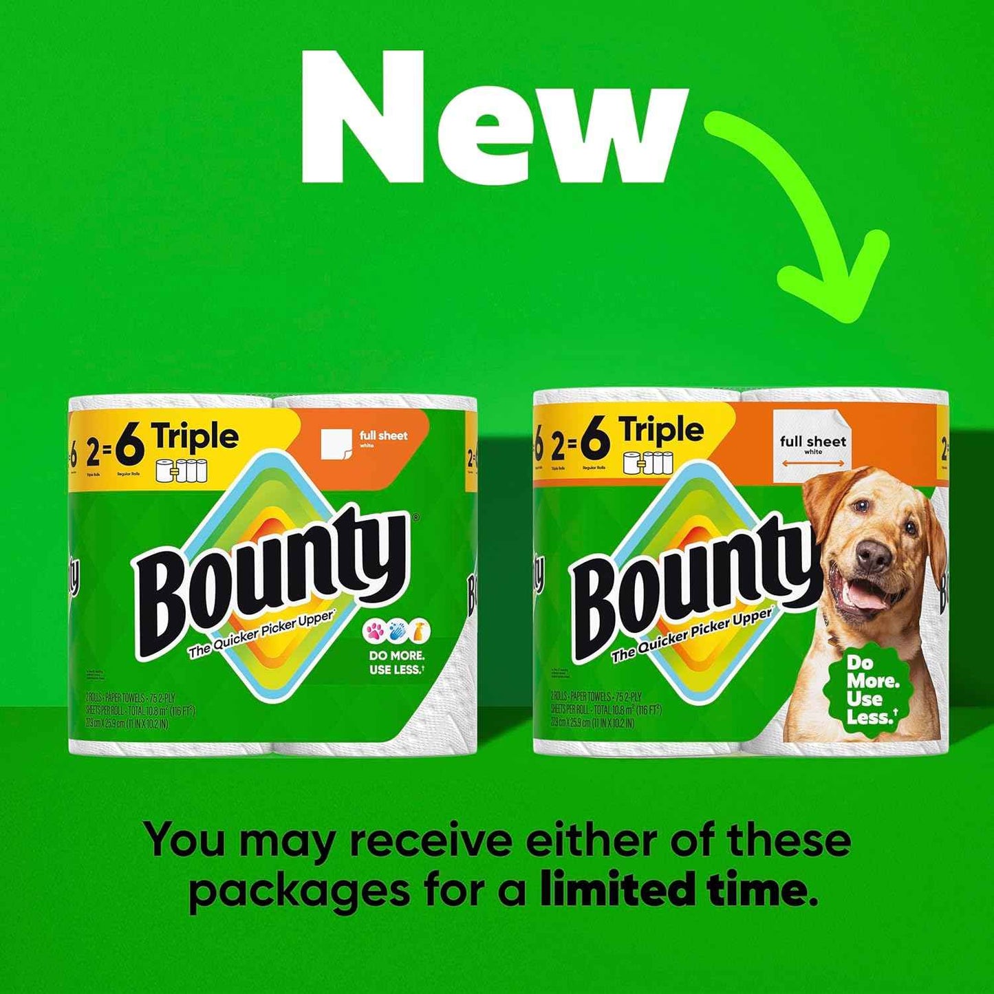 Bounty Full Sheet Paper Towels, White