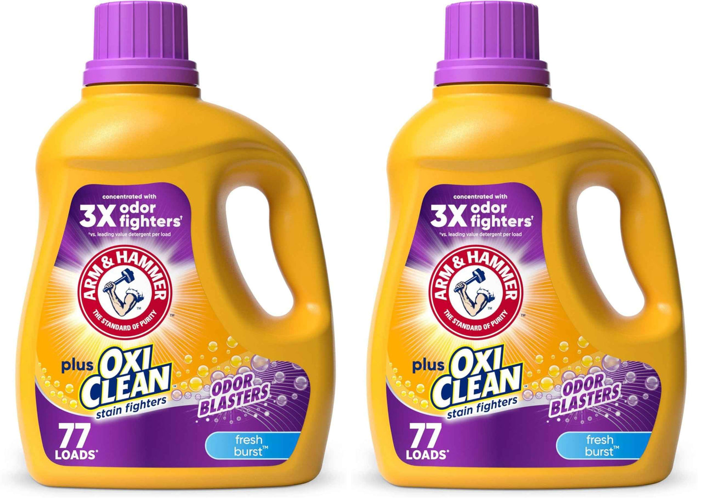 ARM & HAMMER Plus OxiClean Odor Blasters, Liquid Laundry Detergent