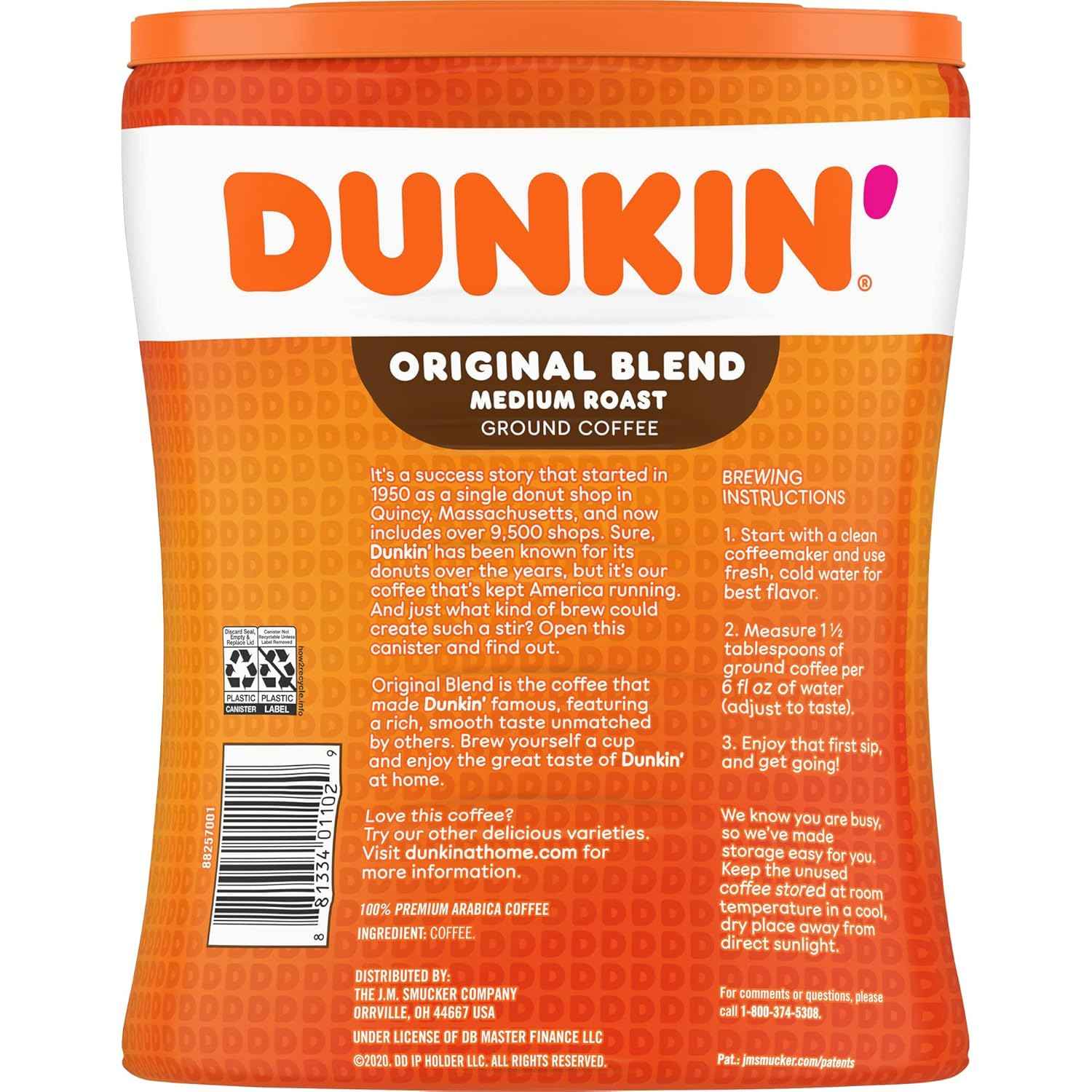 Dunkin' Donuts Original Blend Coffee - Medium