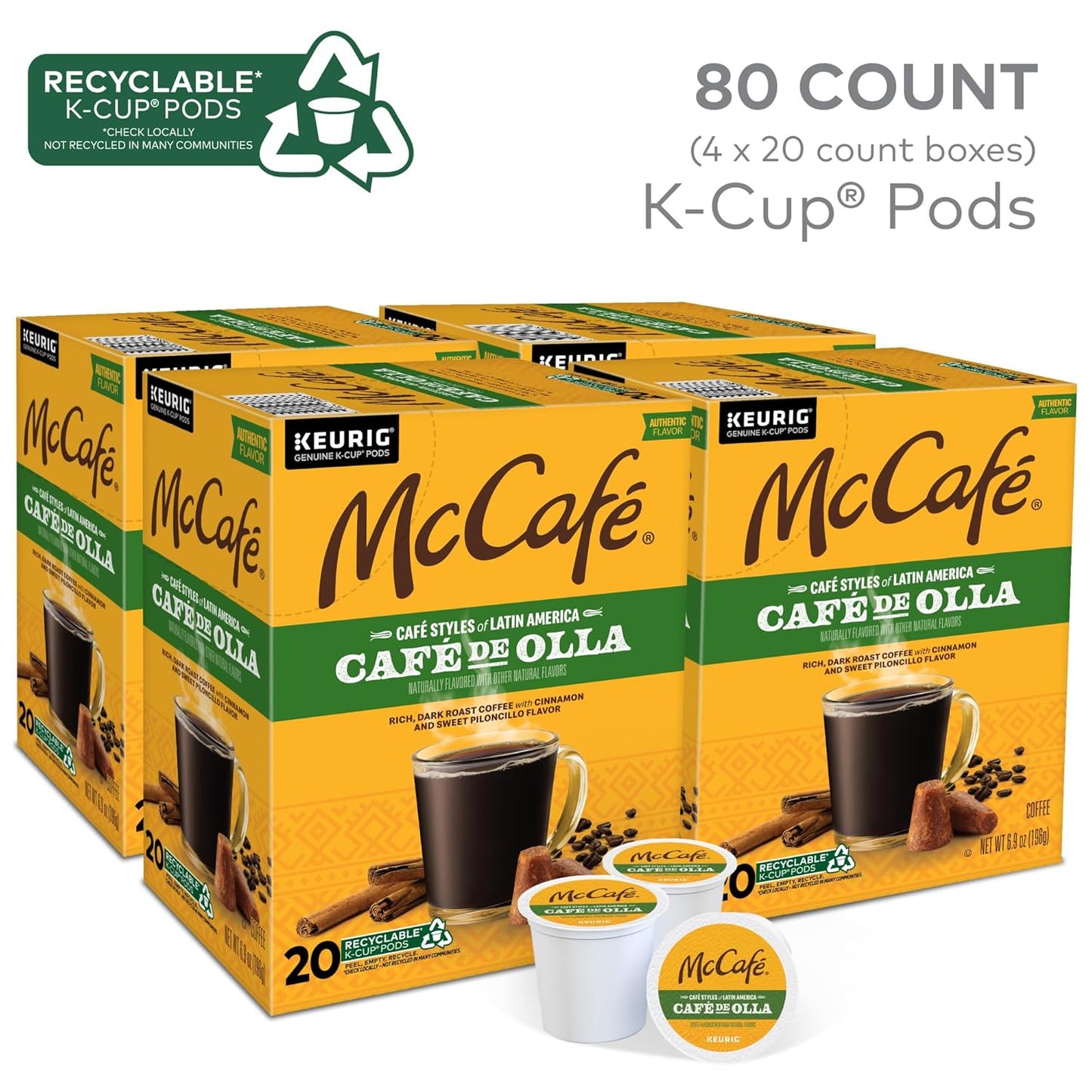 McCafe_Cafe_Styles_of_Latin_America_Cafe_de_Olla,_Keurig_Single_Serve_K-Cup_Coffee_Pods,_20_Count