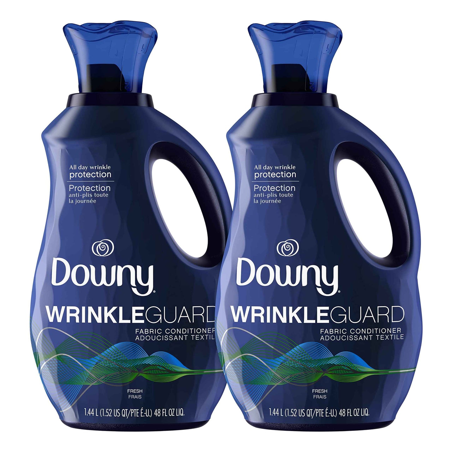 Downy WrinkleGuard Liquid Fabric Softener and Conditioner, Fresh