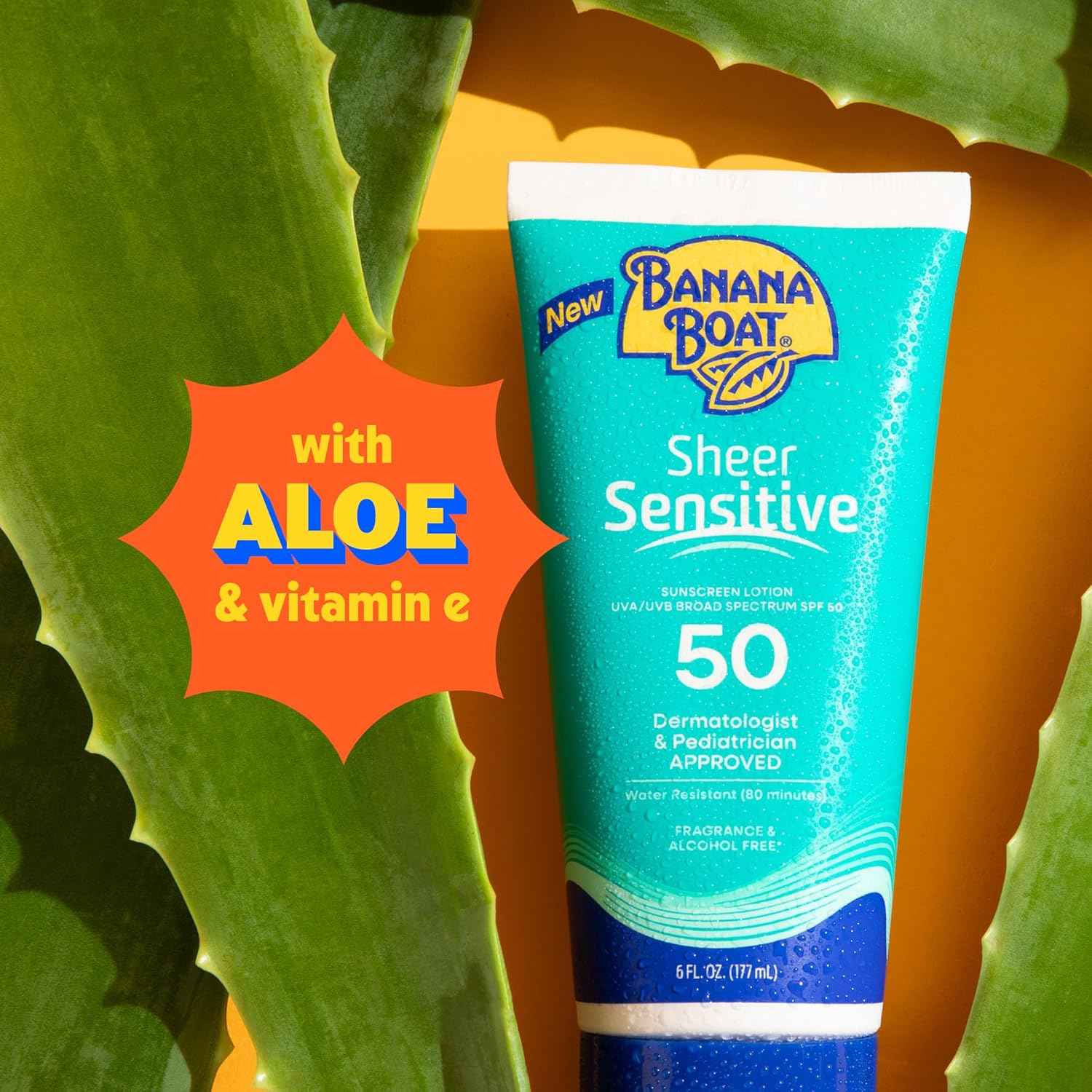 Banana Boat Sheer Sensitive Body Lotion