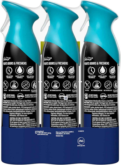 Febreze Air Mist, Air Freshener Spray, Odor Fighting Room Spray, Deodorizer for Home Bathroom Kitchen Office Apartment Dorm Room Classroom