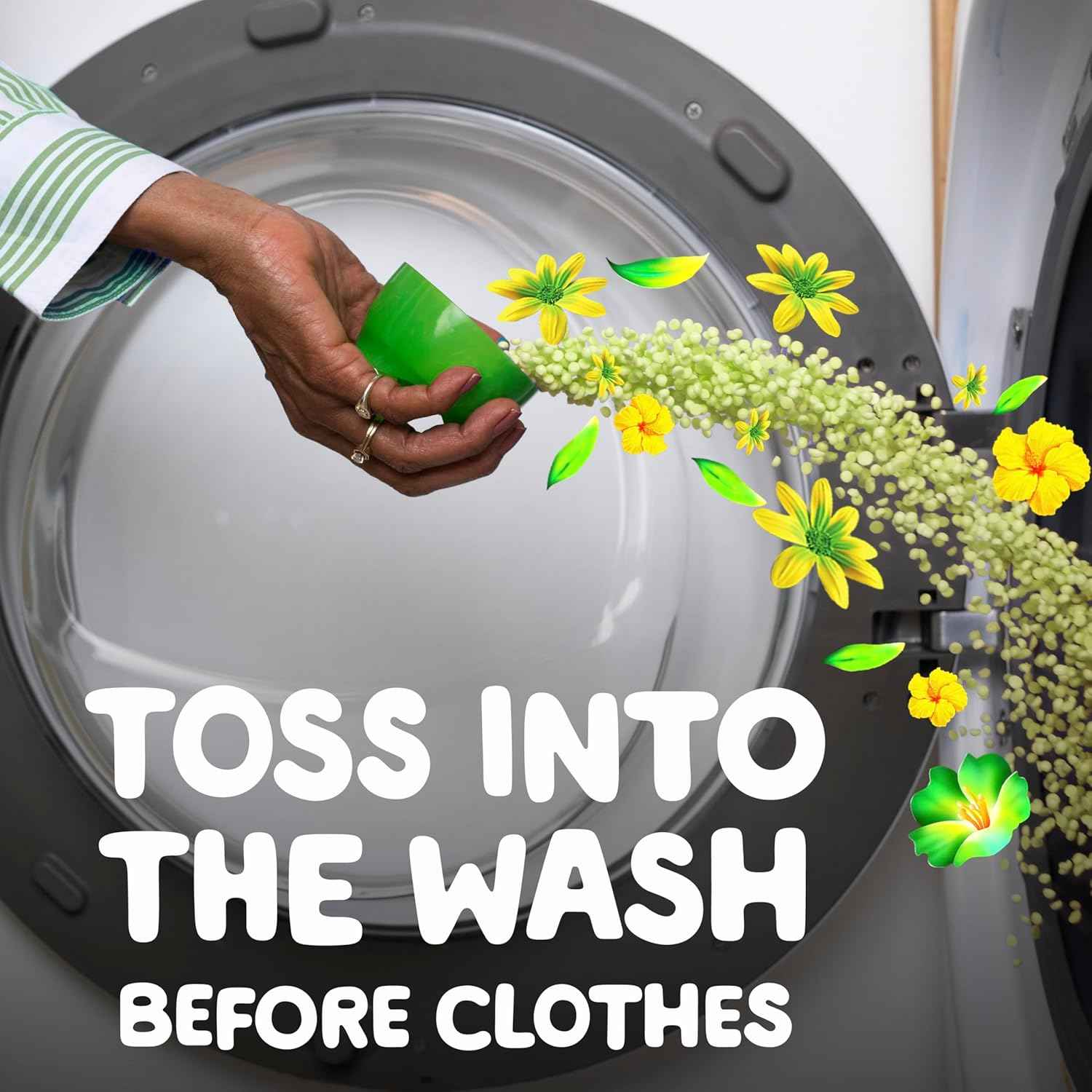 Gain In-Wash Laundry Scent Booster Beads, Original Scent, Fresh Extender + Odor Protection