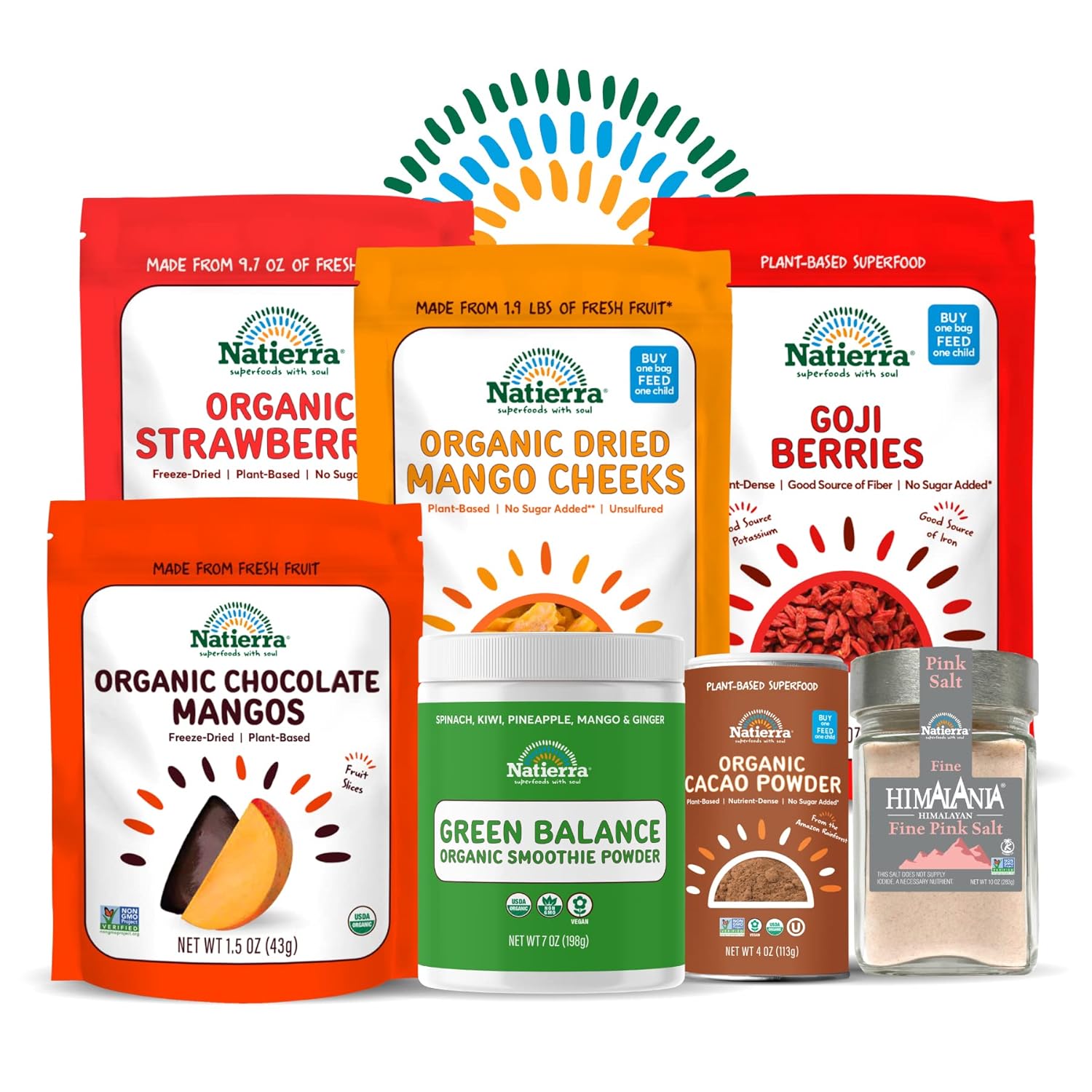 NATIERRA_Organic_Freeze-Dried_Bananas_USDA_Certified_Organic,_Vegan_&_Non-GMO_2.5_Ounce_(Pack_of_1)
