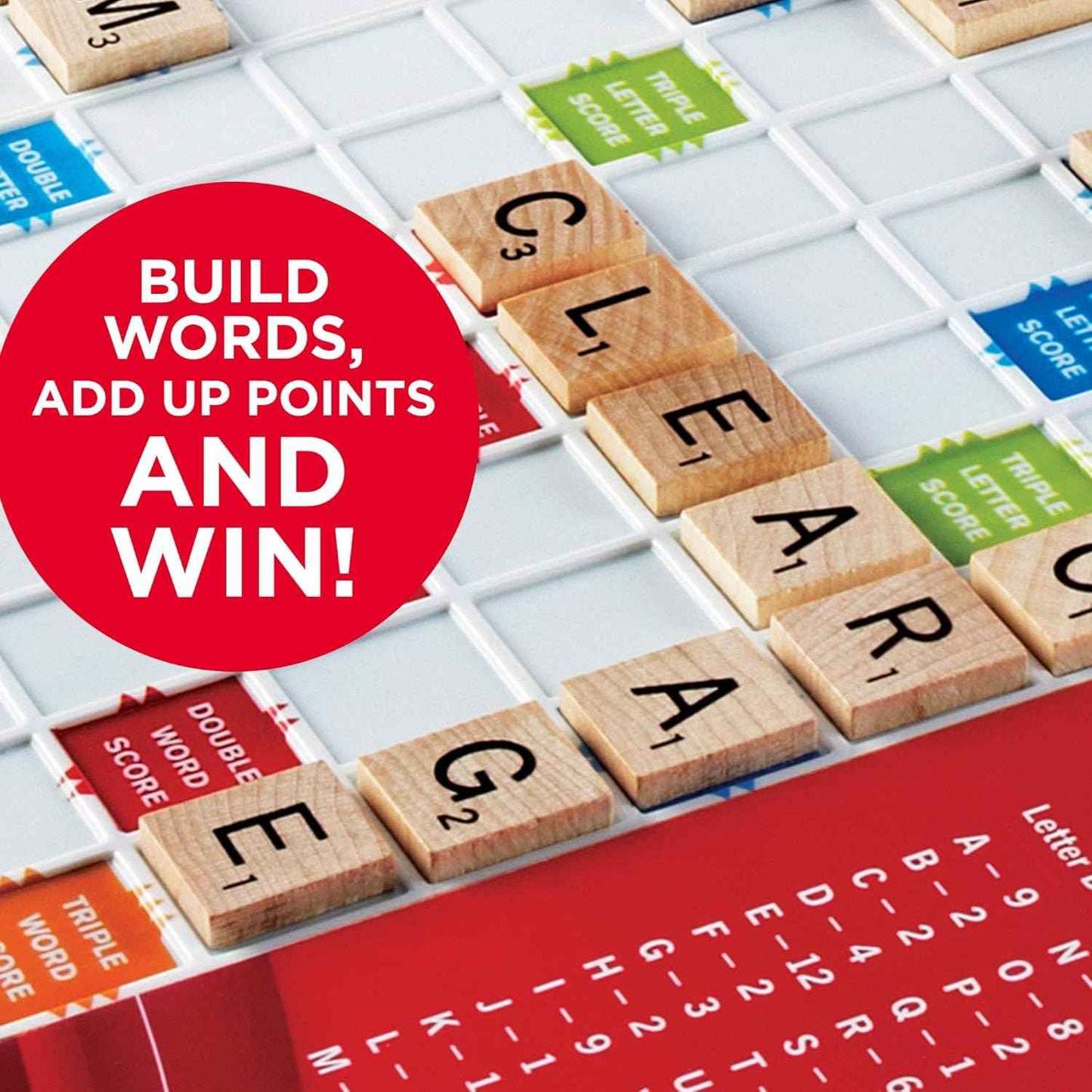 Hasbro Gaming Scrabble Deluxe Edition Board Game,