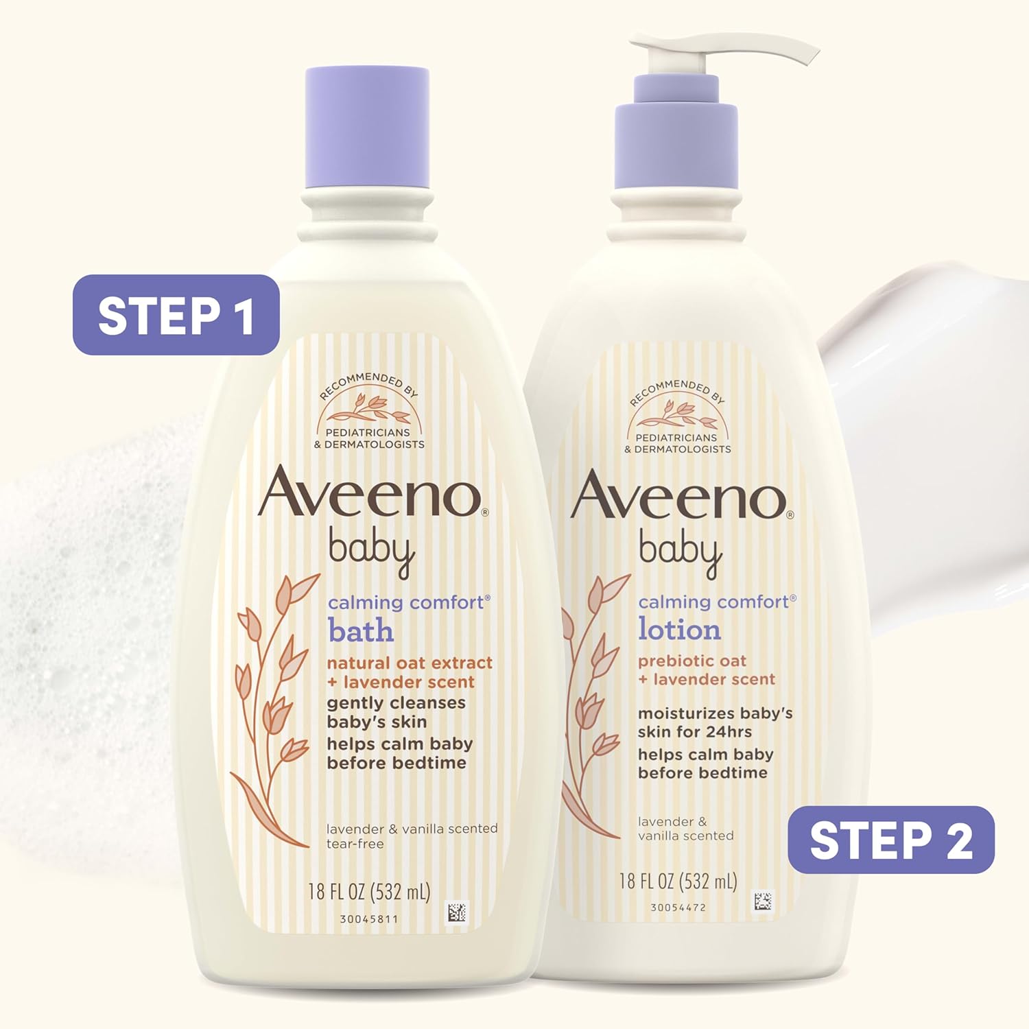 Aveeno_Baby_Nighttime_Calming_Comfort_Bath,_Body_&_Hair_Wash_with_Relaxing_Lavender_&_Vanilla_Scents_&_Natural_Oat_Extract,_Tear-Free_Formula,_Paraben-,_Phthalate-_&_Soap-Free,_18_Fl._Oz