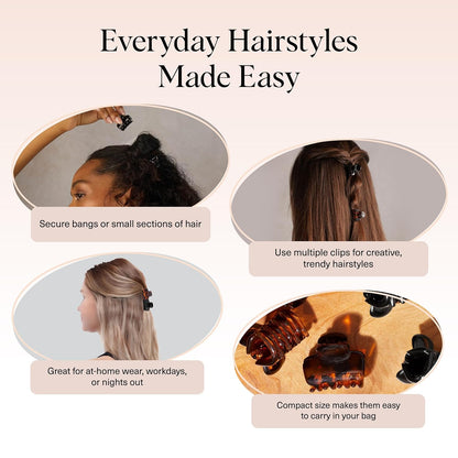 Kitsch_Small_Hair_Clips_for_Women_-_Stays_In_Place_Without_Pulling_or_Snagging_|_Durable_Plastic,_Sturdy_Small_Claw_Clips_|_Ideal_Gifts_for_Women_-_Black_&_Tortoise,_6_Pcs