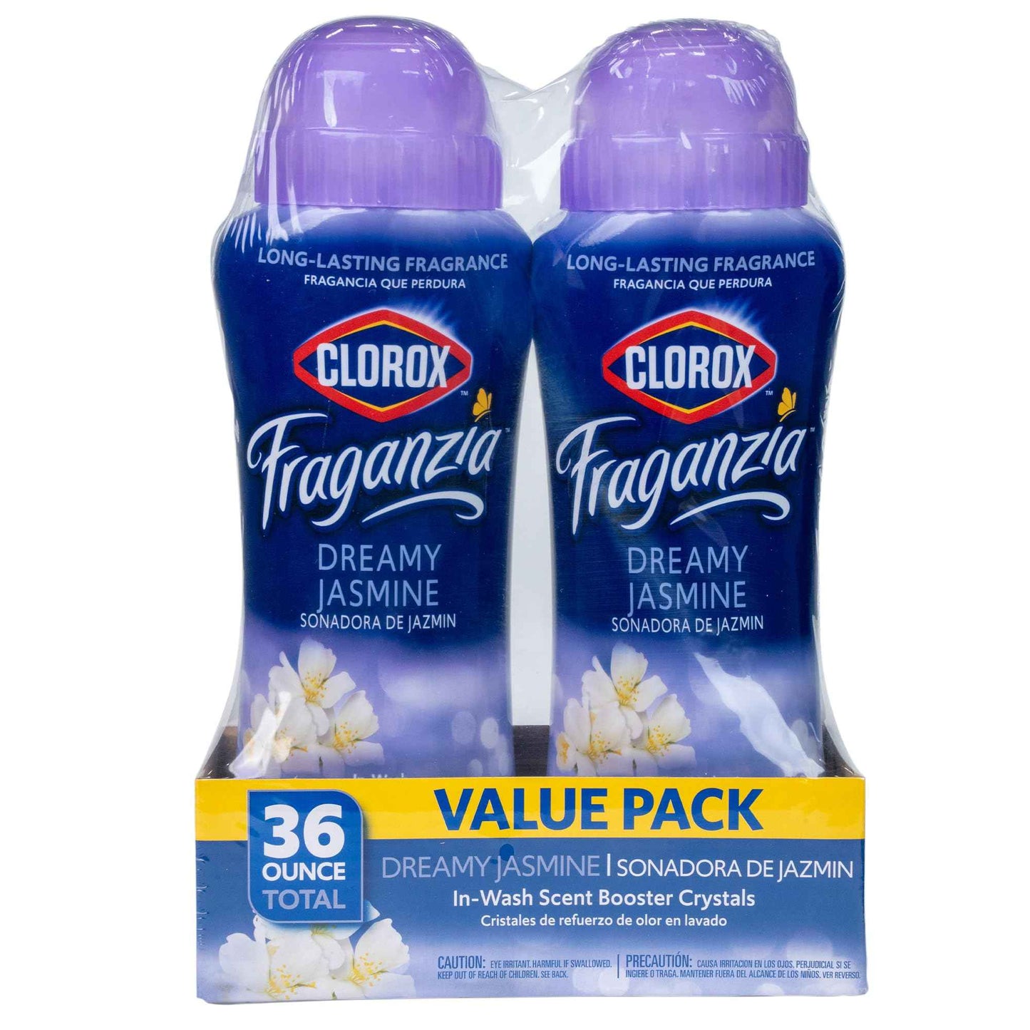 Clorox Fraganzia Laundry Scent Booster Crystals, In-Wash Fragrance Beads for Fresh-Smelling Clothes & Linens, Safe for All Fabrics & Colors, Easy-Pour Bottle