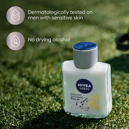 NIVEA_MEN_Real_Madrid_Limited_Edition_Design_Sensitive_Post_Shave_Balm,_with_VitaminPro_Complex,_Alcohol_Free_After_Shave_Balm_for_Men,_3.3_Fl_Oz_Bottle,_Pack_of_3