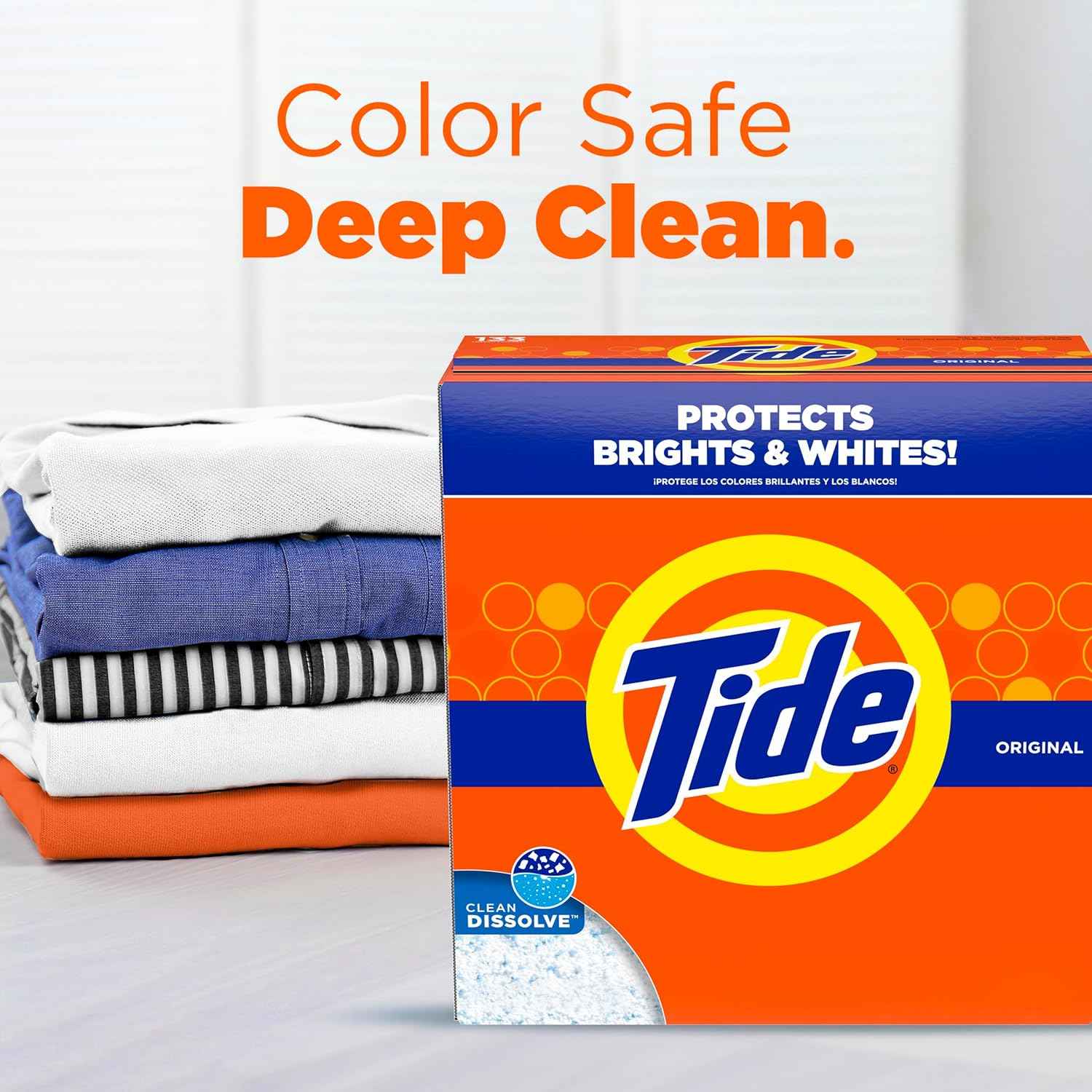 Tide Powder Laundry Detergent, Original Scent, 75 Loads, 85 oz