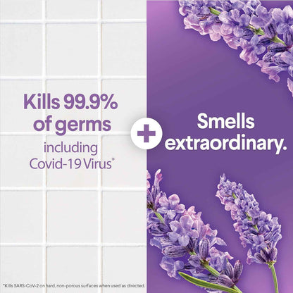 Clorox Scentiva Disinfecting Wipes, Lavender and Jasmine, Antibacterial, 75 Count