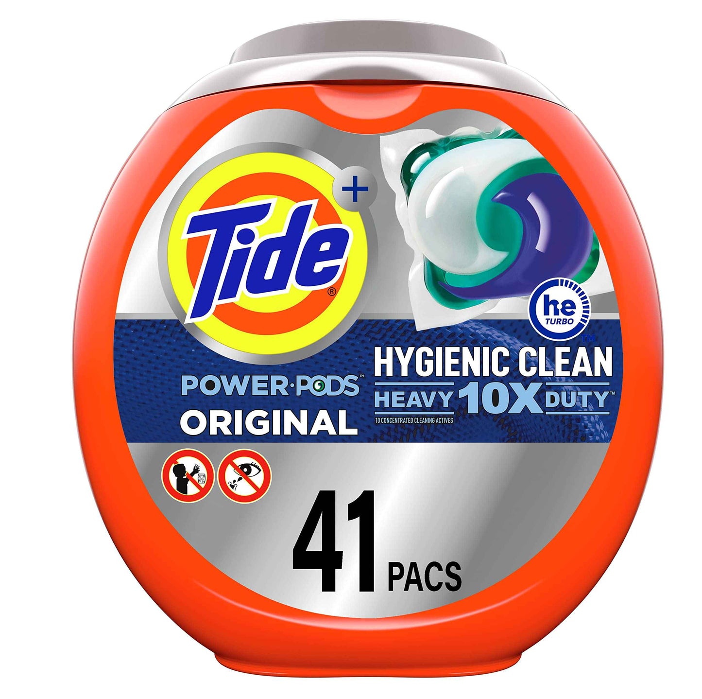 Tide Hygienic Clean Power PODS Laundry Detergent Pacs, Removes Visible and Invisible Dirt