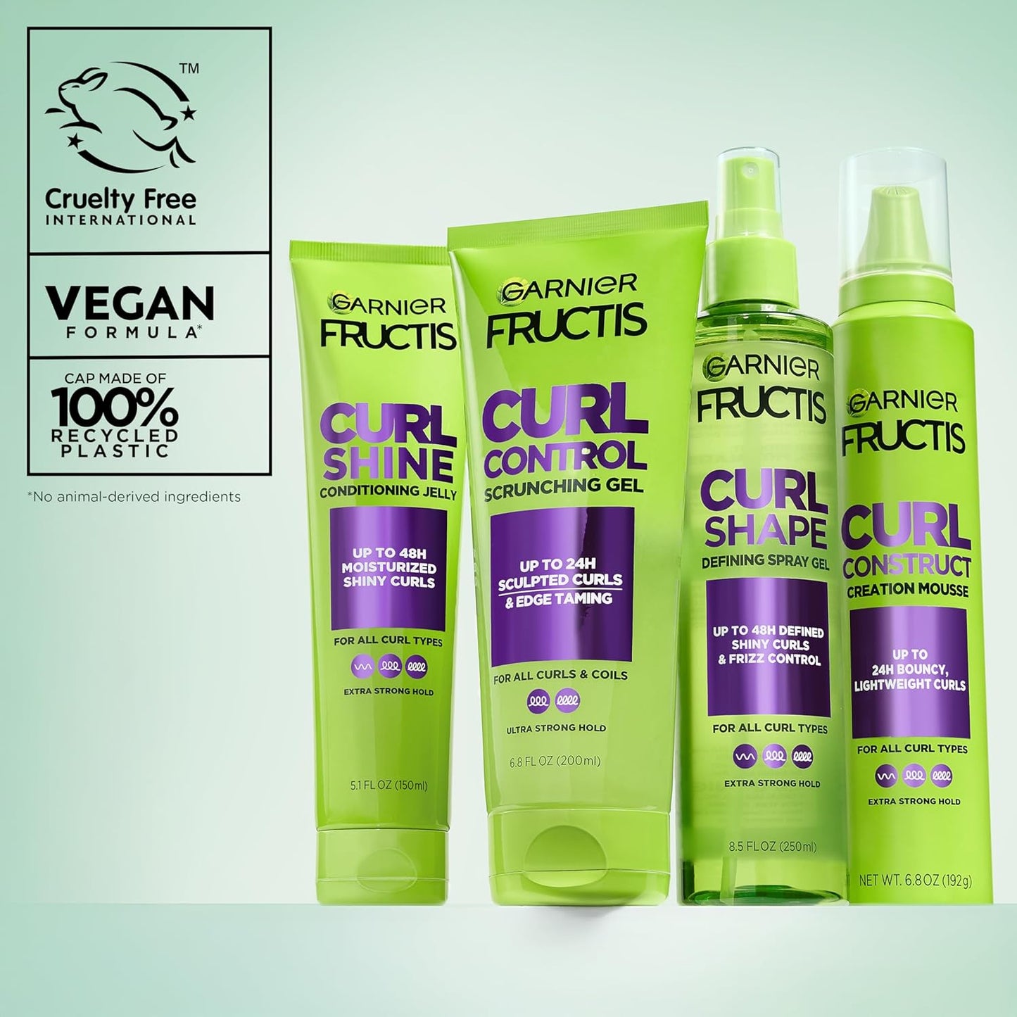 Garnier_Fructis_Curl_Construct_Creation_Mousse,_Curl_Activator_Provides_Frizz_Control,_Long-Lasting_Hold,_and_No_Weigh-Down_for_Curly,_Wavy,_and_Coily_Hair,_6.8_oz_(Packaging_May_Vary)