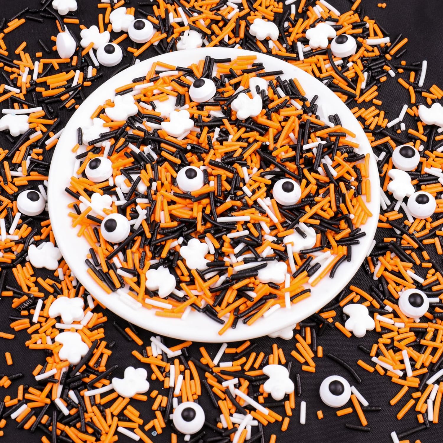 Halloween_Sprinkles,_Edible_Candy_Eyes_Ghost_Mix_Halloween_Cake_Decorations,_4.6oz_Black_White_Orange_Jimmies_Sprinkles_for_Cake_Decorating