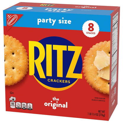 RITZ Original Crackers, Snacks for Kids and Adults, Lunch Snacks, Party Size