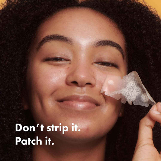 Mighty Patch Nose Pimple Patches, Large Hydrocolloid Pore Strips, Dermatologist Approved, Overnight, Pimple Stickers from Hero Cosmetics