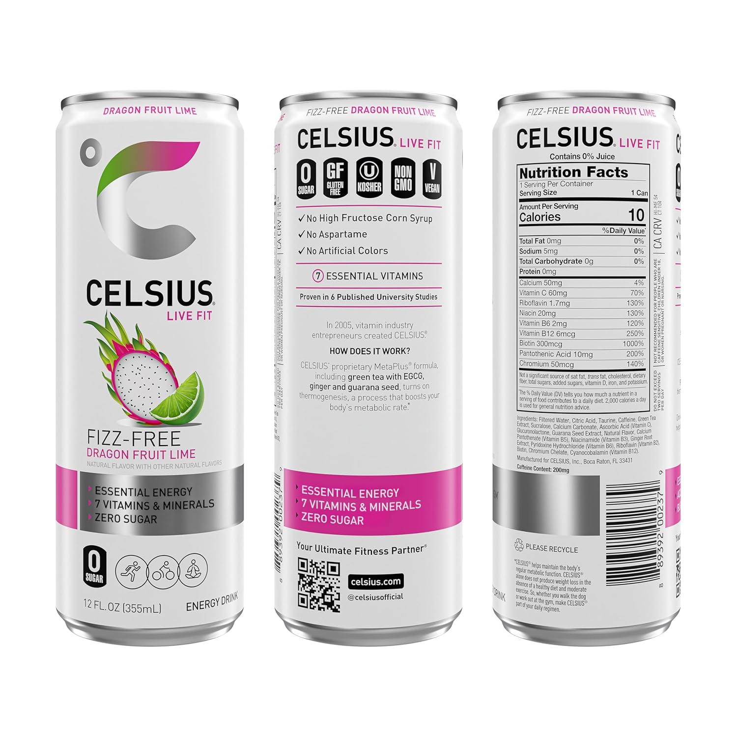 CELSIUS_Fizz_Free_Dragon_Fruit_Lime,_Sugar_Free_Energy_Drink,_12_Fl_Oz_(Pack_of_12)