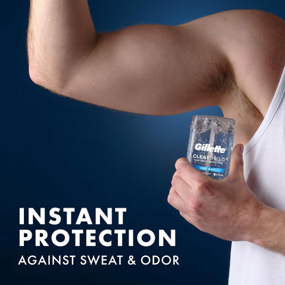 Gillette_Antiperspirant_and_Deodorant_for_Men,_72hr_Instant_Sweat_&_Odor_Protection,_Long_Lasting_Freshness_&_Protection,_Anti-White_Mark_Technology,_Clear_Gel,_Cool_Wave_Scent,_3.8_oz