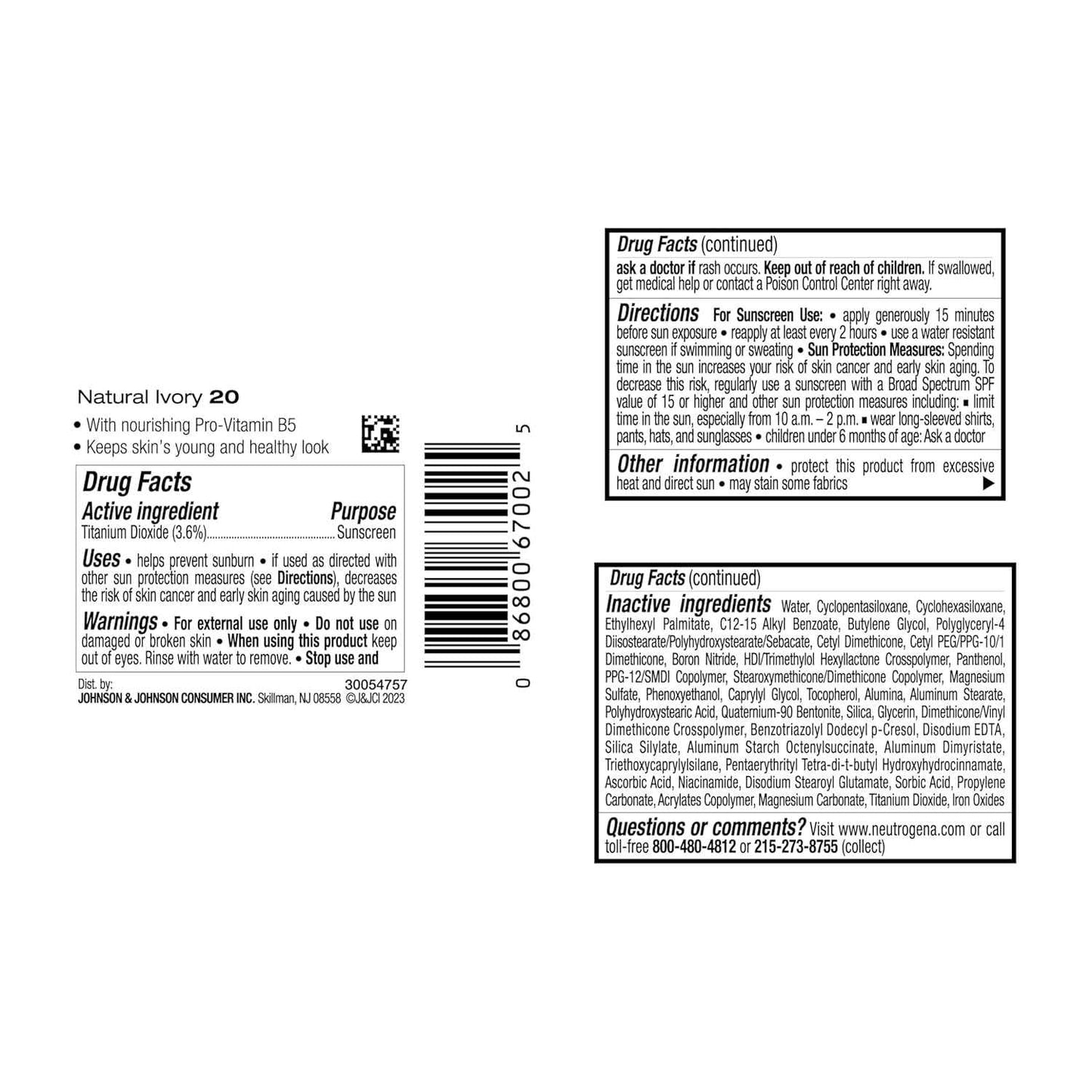 Neutrogena Healthy Skin Liquid Foundation Makeup with Broad Spectrum SPF 20 Sunscreen, Lightweight, Medium Coverage Makeup with Sunscreen and Pro-Vitamin B5